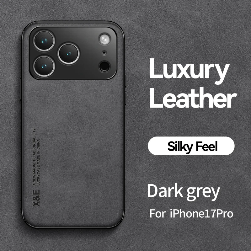 Luxury Leather Shockproof Phone Cover - Premium Protective Case