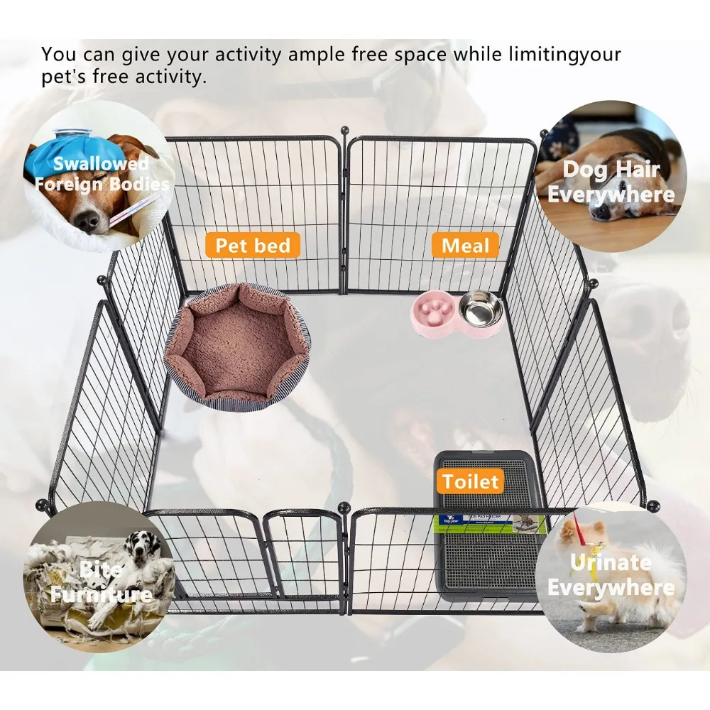 2024 New Dog Playpen 8/16 Panels 2