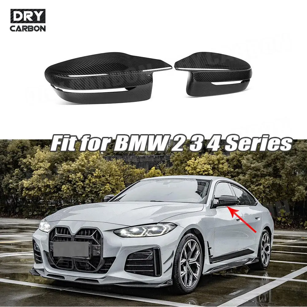 Car Accessories Dry Carbon Fiber Side Rearview Mirror Caps Mirror Tools ...