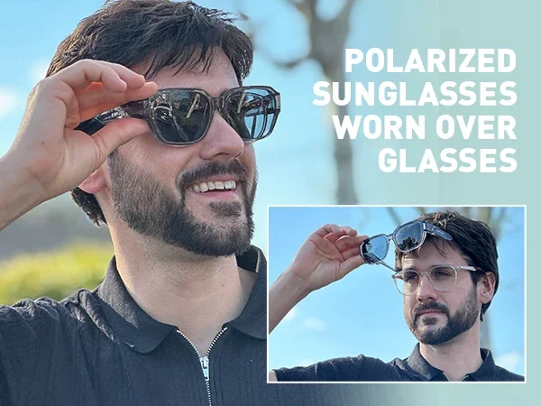 KAPVOE Neue Polarisierte Mode Sonnenbrillen Radfahren Angeln Fahren Fahrrad Brille Ästhetische Brillen UV400 Fit Über Kurzsichtige Sonnenbrille – Detail 1