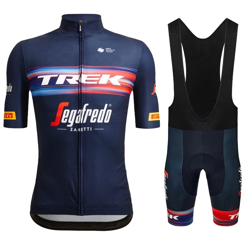 Men's Mtb Clothing Cycling Jersey Set TREK Uniform Bike Man Laser Cut Suit Clothes Jacket Mens Shorts Triathlon Jerseys 2025 Bib 6