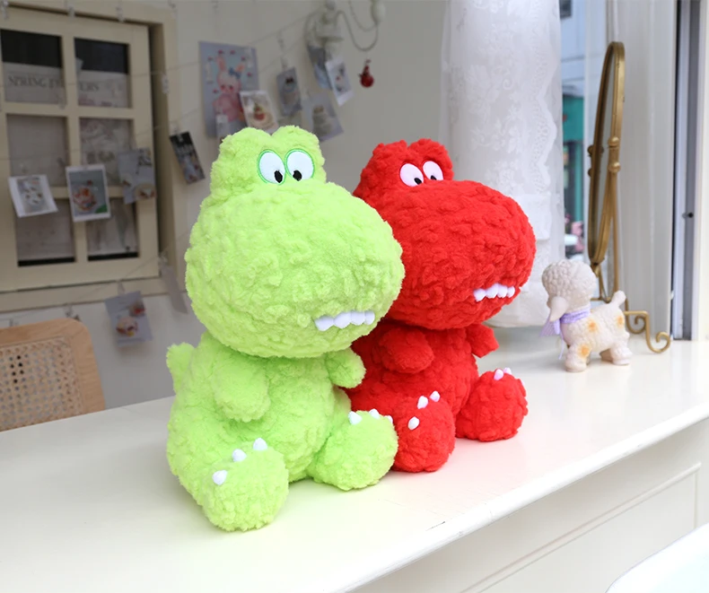 

Маленькая кукла-динозавр с застежкой, глупые и милые плюшевые игрушки, Мужская и Женская Студенческая забавная кукла, детский подарок