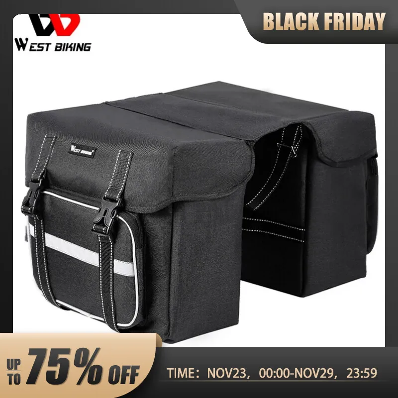 Borse Bici Impermeabile West Biking - Per MTB, E-bike, Con Porta Cellulare E Chiusura A Strappo Borsa Telaio Bici