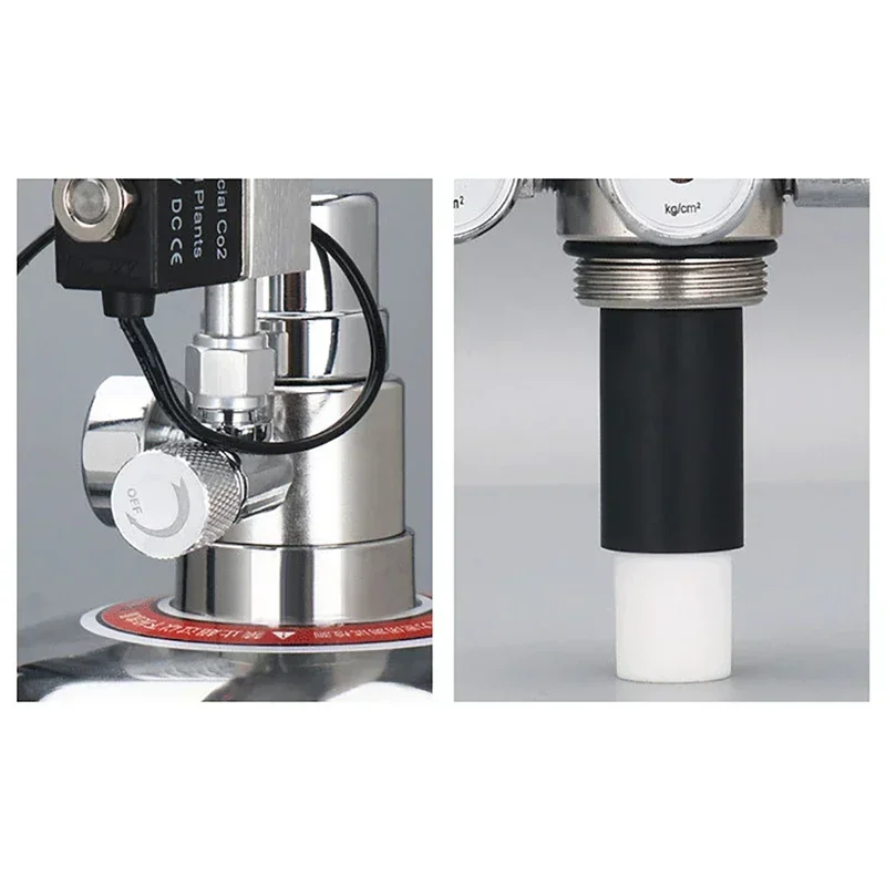Internal Thread CO2 Steel Cylinder Generator Stainless Steel Valve Aquarium CO2 Carbon Fiber Filter Element Accessories Filter 5