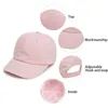 Baby Girl Baseball Caps Pink Black White Gray Children Low Profile Sun Hat Kids Boy Running Headwear Clothing Accessories 5