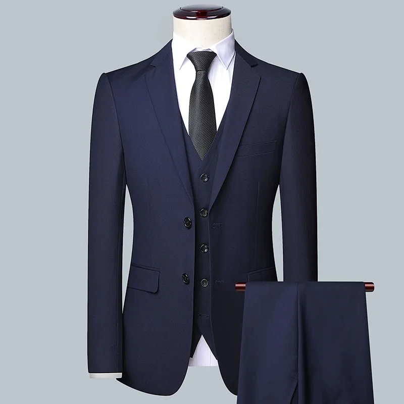 

kx39 Latest Men's Suit Suit Formal Blazer Slim Fit 2 Piece Groom Men's Suit S-6XL