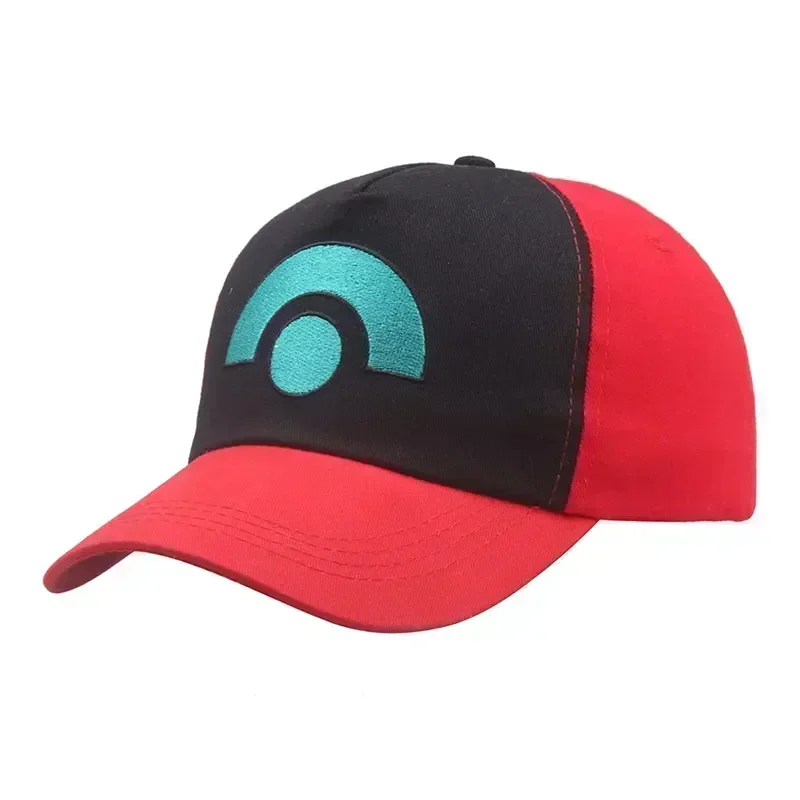Baseball Caps Adjustable Letter Gifts Peaked Cap Children Adult Embroidery Cosplay Anime Pokemon Figure Ash Ketchum