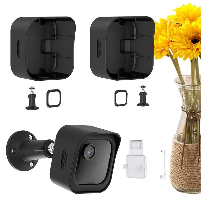 

Weatherproof Camera Wall Mount Arm Camera Flexible Wall Mount Holder 360 Degree Adjustable Protective For Camera System Outdoor