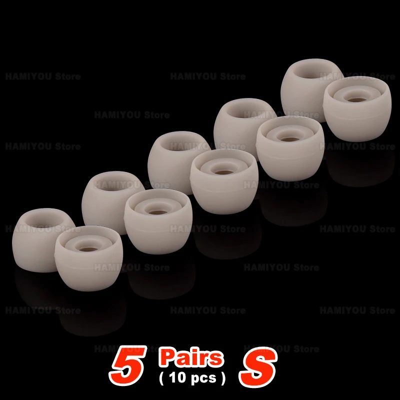 Silicone Noise Reduction Earbud Tips - Soft and Comfortable Replacement Earplugs