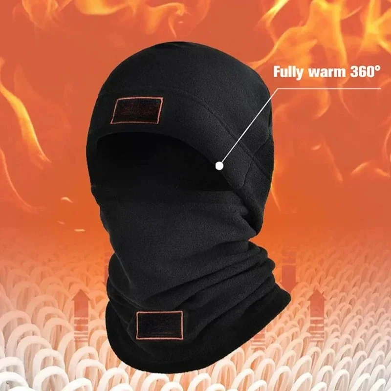 Face Mask Neck Warmer Winter Polar Coral Fleece Men Balaclava Beanies Thermal Head Cover Sports Scarf Ski Caps