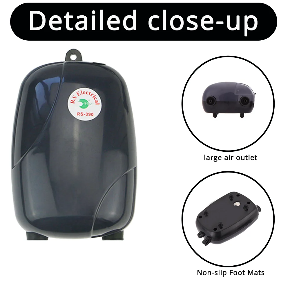 Aquarium Aerator Silent Oxygen For Fish Aquariums Aquarium Water Pump Accessories For Fish Air Compressor Fishing Tank Kit aquarium air pump fish tank oxygen pump aquarium accessories aquarium air pump accessories