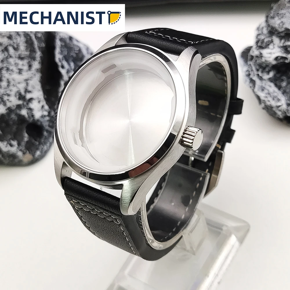 

Monteur - Watch Modified Accessories Mechanical Case Pilot-brushed stainless steel case fits the 4R/NH35/nh36 movement