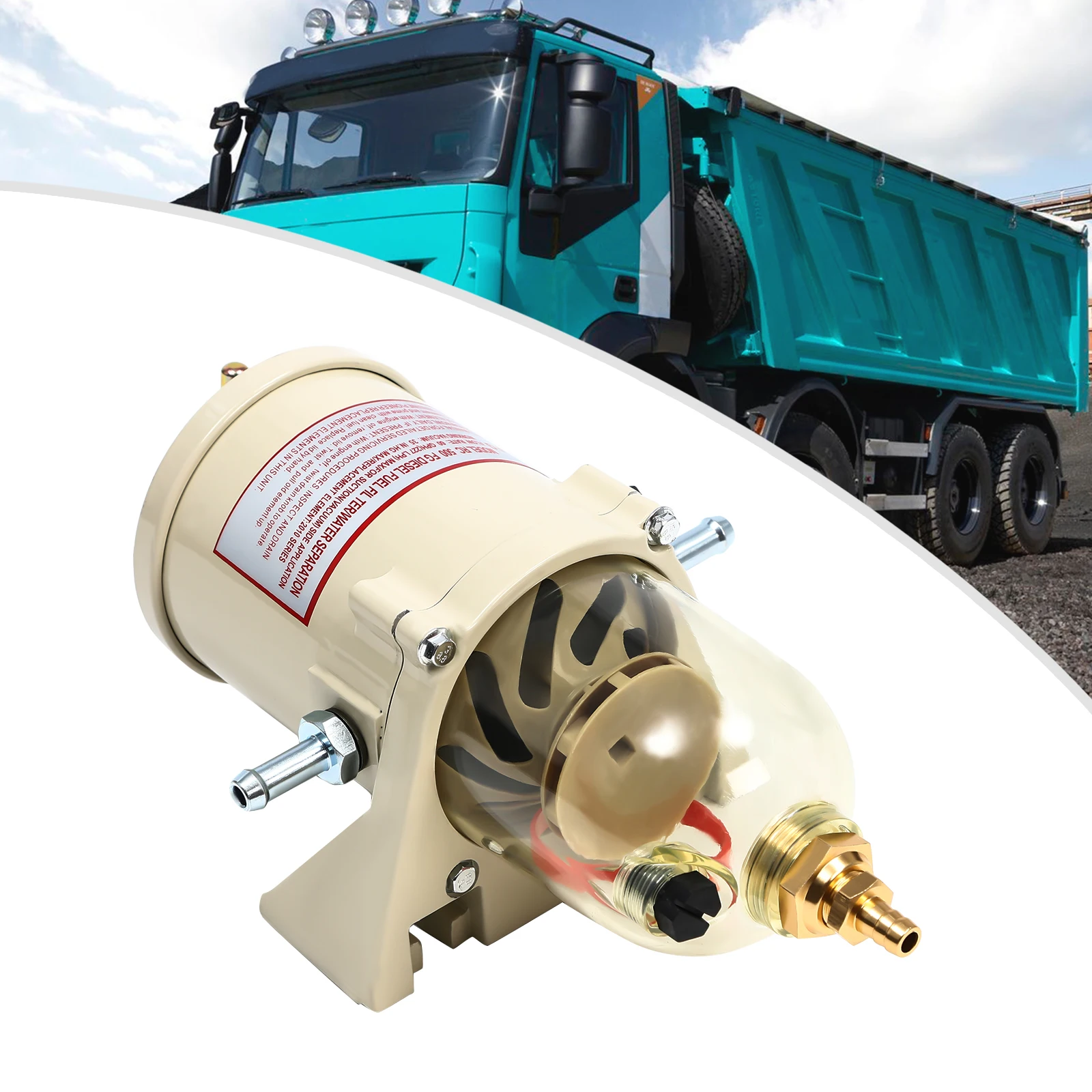 500FG 500FH Marine Diesel Fuel Filter Oil Water Separator Truck Car