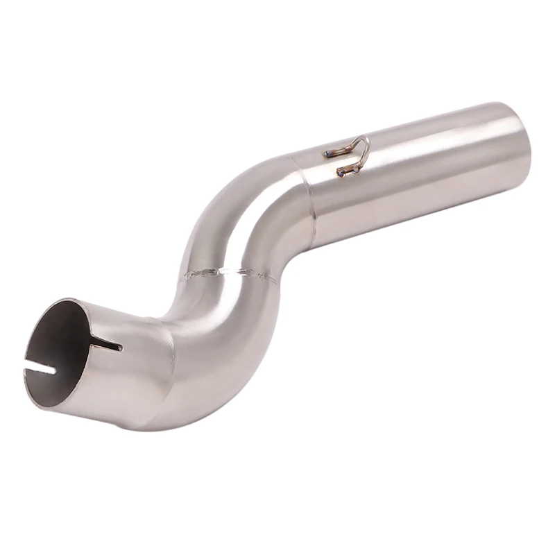 Motorcycle Exhaust Middle Link Pipe Moto Muffler Modify Escape Connect Tube 51mm For Triumph Street Triple 765 S R RS 2017-2021 - Image 3