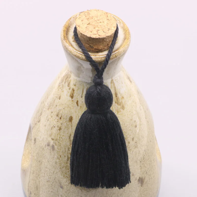 5/10 Stück Baumwollquasten 8 cm, hängende Quasten mit Fransen zum Nähen, Basteln, für Heimtextilien, Vorhänge, Kleidungsdekoration, Zubehör – Detail 10