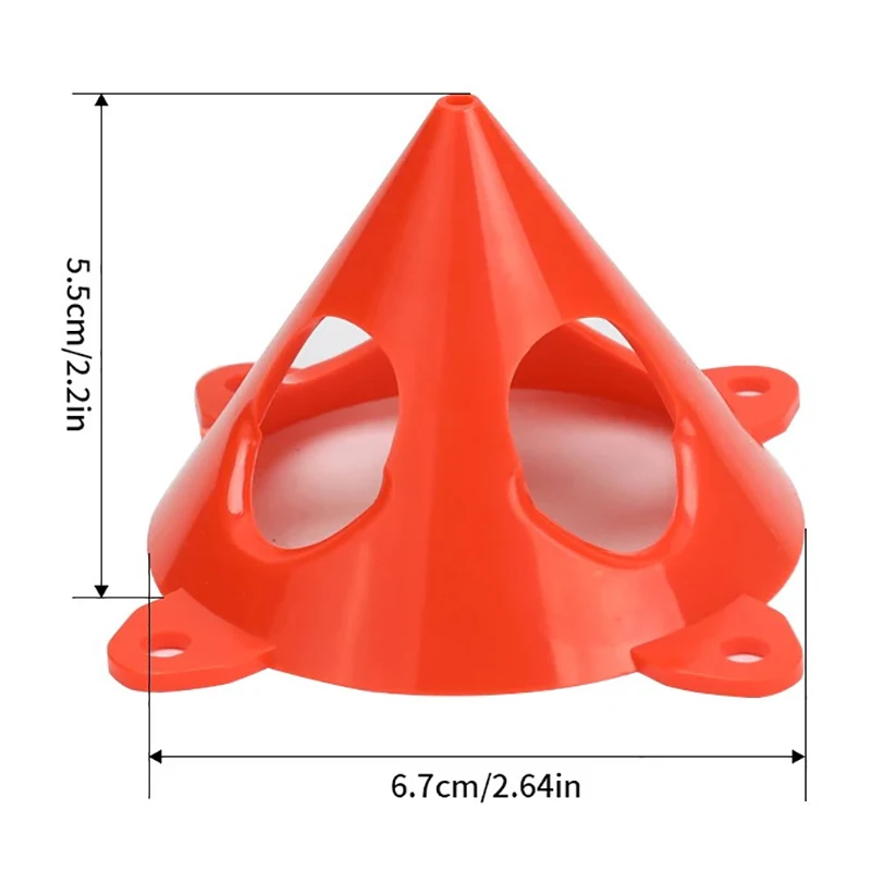 Painting Stands Mini Paint Stands Tool Triangle Tapered Pads Feet For Cabinet Pouring Carpenter Woodworking Accessories 10pcs