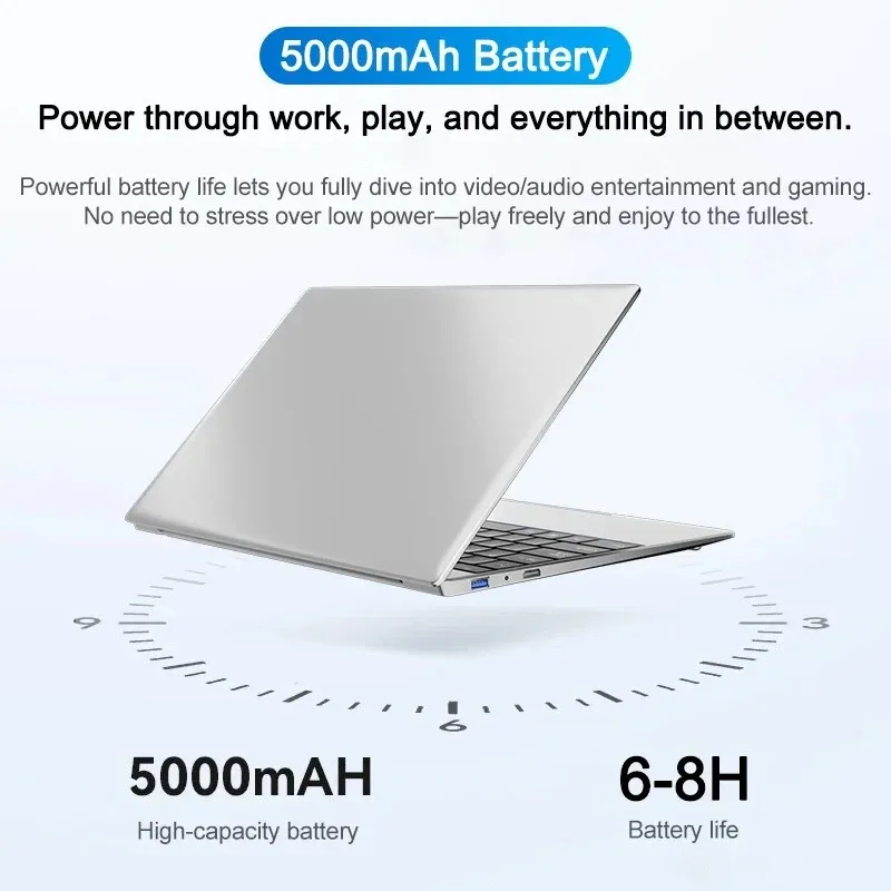 LENO PC 게이머용 사무용 노트북 14.1인치 초슬림 노트북 32GB 2TB 윈도우 11 인텔 코어 i7 8650U 1920*1080 HD 게이밍 컴퓨터