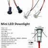 10mm Mini Spot Light 0.5W LED Spotlight DC12V Dimmable Spotlights Recessed Led Downlight Ceiling Lamp Showcase Display Lighting 3