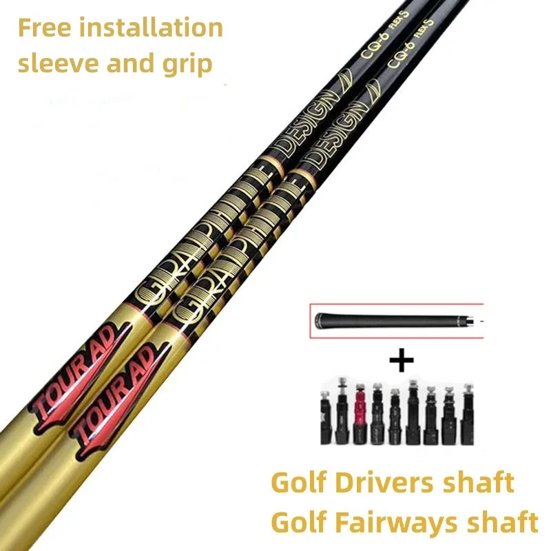 ใหม่ Driver Golf Shaft TOURAD CQ Succession R / S / SR Flex Graphite