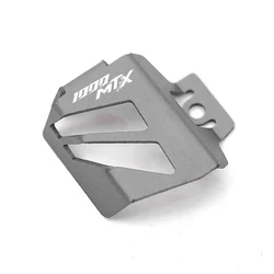 Premium Motorcycle Rear Brake Fluid Reservoir Cover Protection (1000MT - X  Grey)