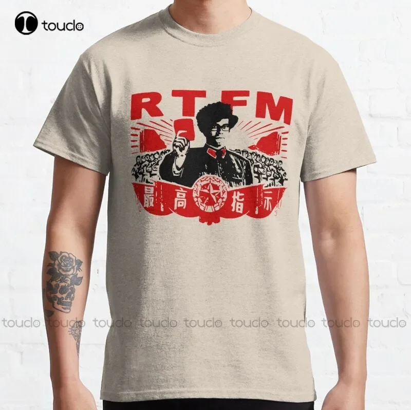 Nuovo Rtfm - Moss It Crowd Classic T- Vintage S Cotton