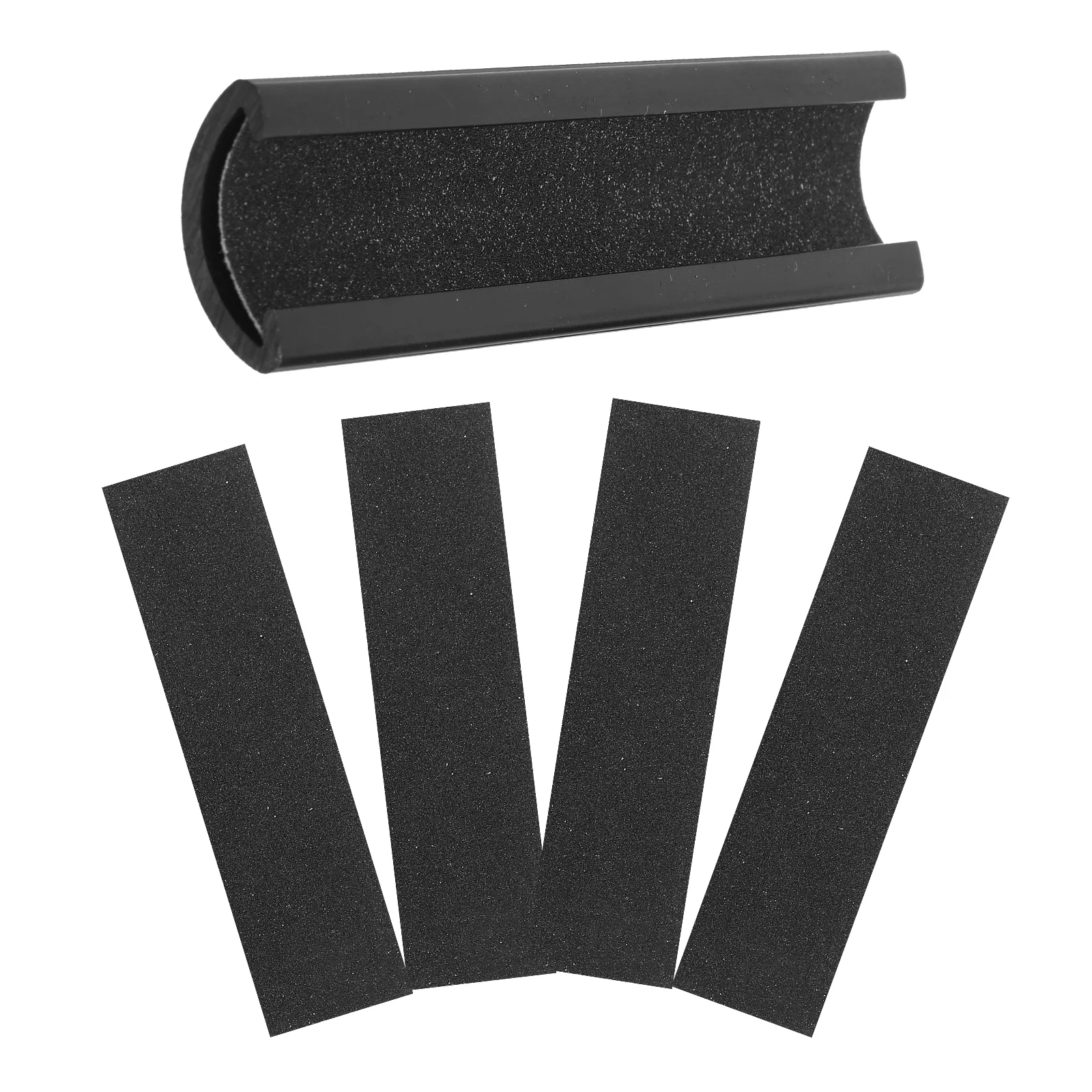 1 Set of Billiard Shaper Plastic Burnisher File Repair Tool Tip Repair Tool with Sandpaper