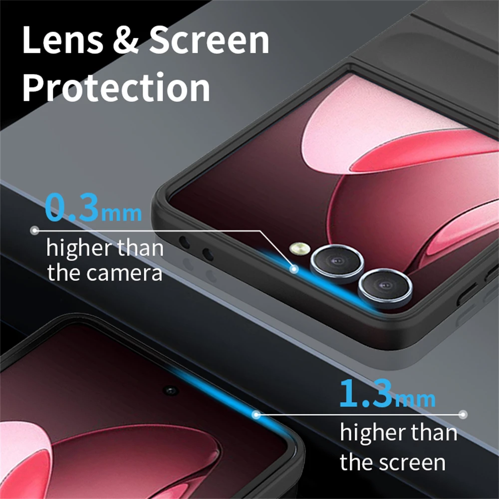 Durable Shockproof Hard Shell Phone Case - Protective Back Cover
