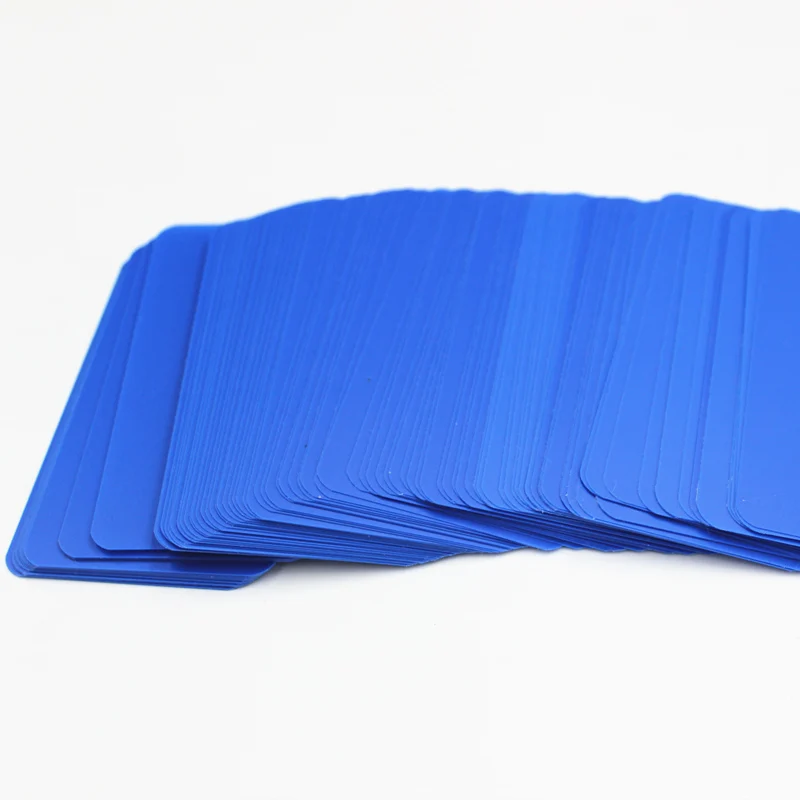 ONLYKXY 50pcs Blank Labeling Tags Plastic Name Brand Shipping - View #9