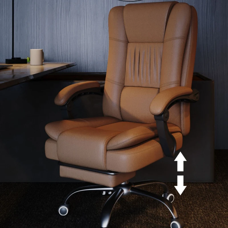 

Reclining Ergonomic Office Chairs Executive Comfy Swivel Office Chairs Armchairs Design Chaise Cadeira Office Gadgets JY50BG