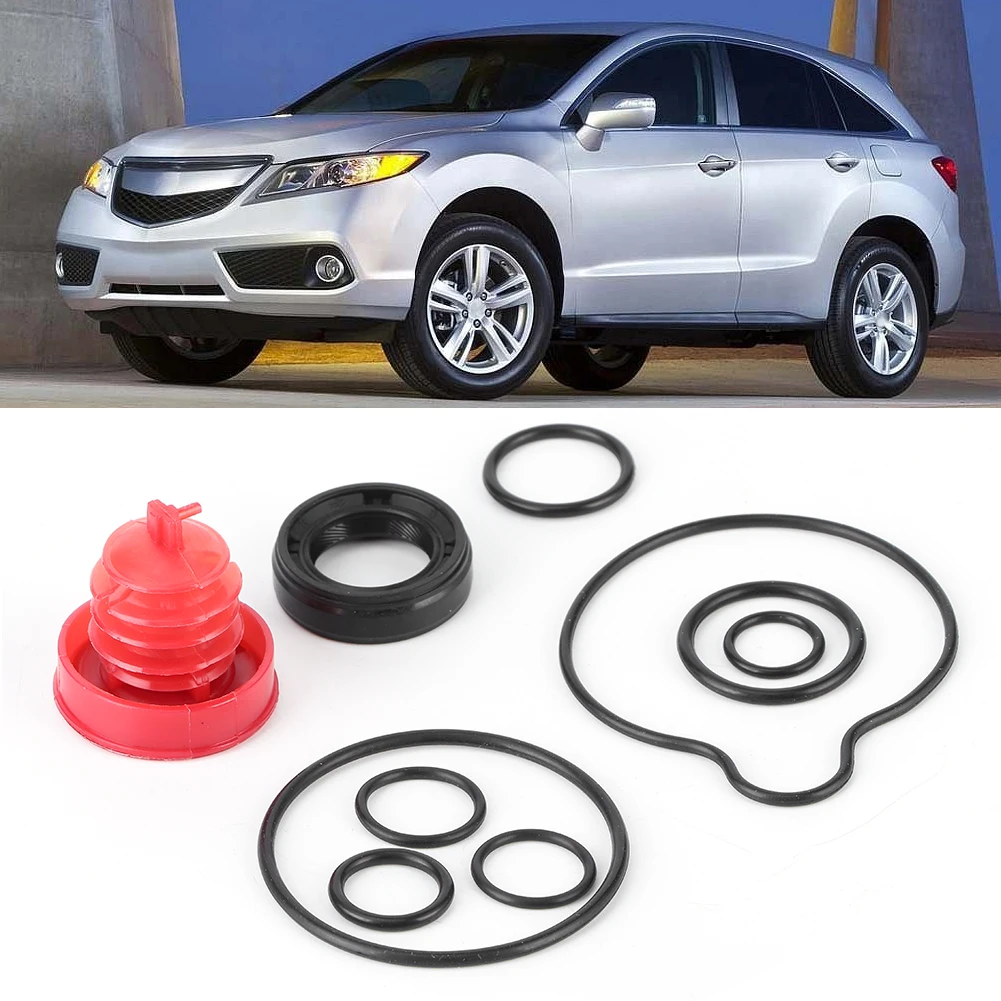 10pcs Set Power Steering Pump Reseal O-Ring Kit 91370SV4000 Fit for Honda Civic Accord Acura 91347-P2A-003 o ring seal