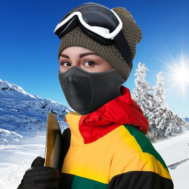 Cache-cou coupe-vent pour homme, écharpe visage, cagoule sourire, masque de  ski, cyclisme, camping, randonnée, hiver - AliExpress