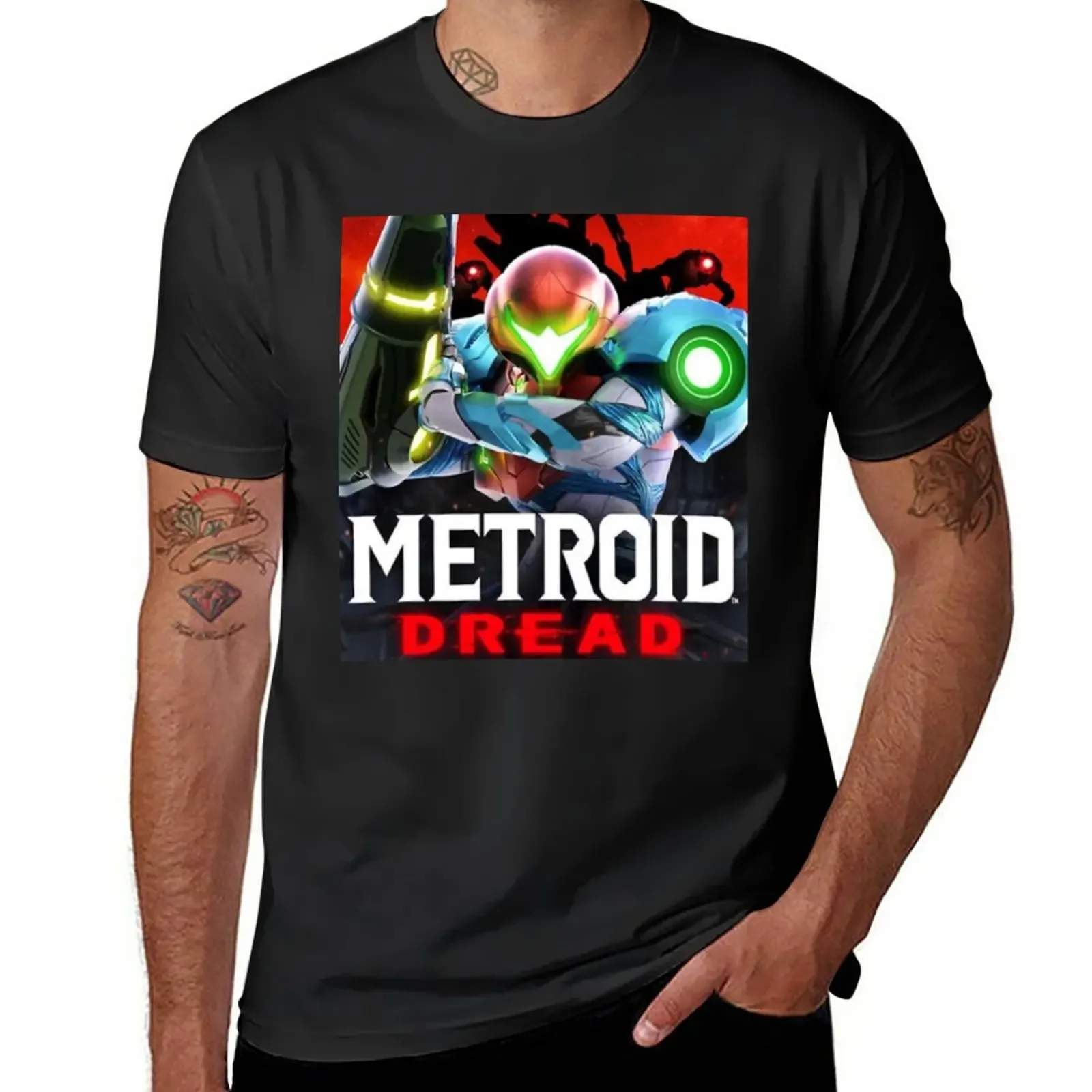 

Metroid Dread T Shirts / T-Shirt T-Shirt funnys blanks plus sizes Men's t-shirt