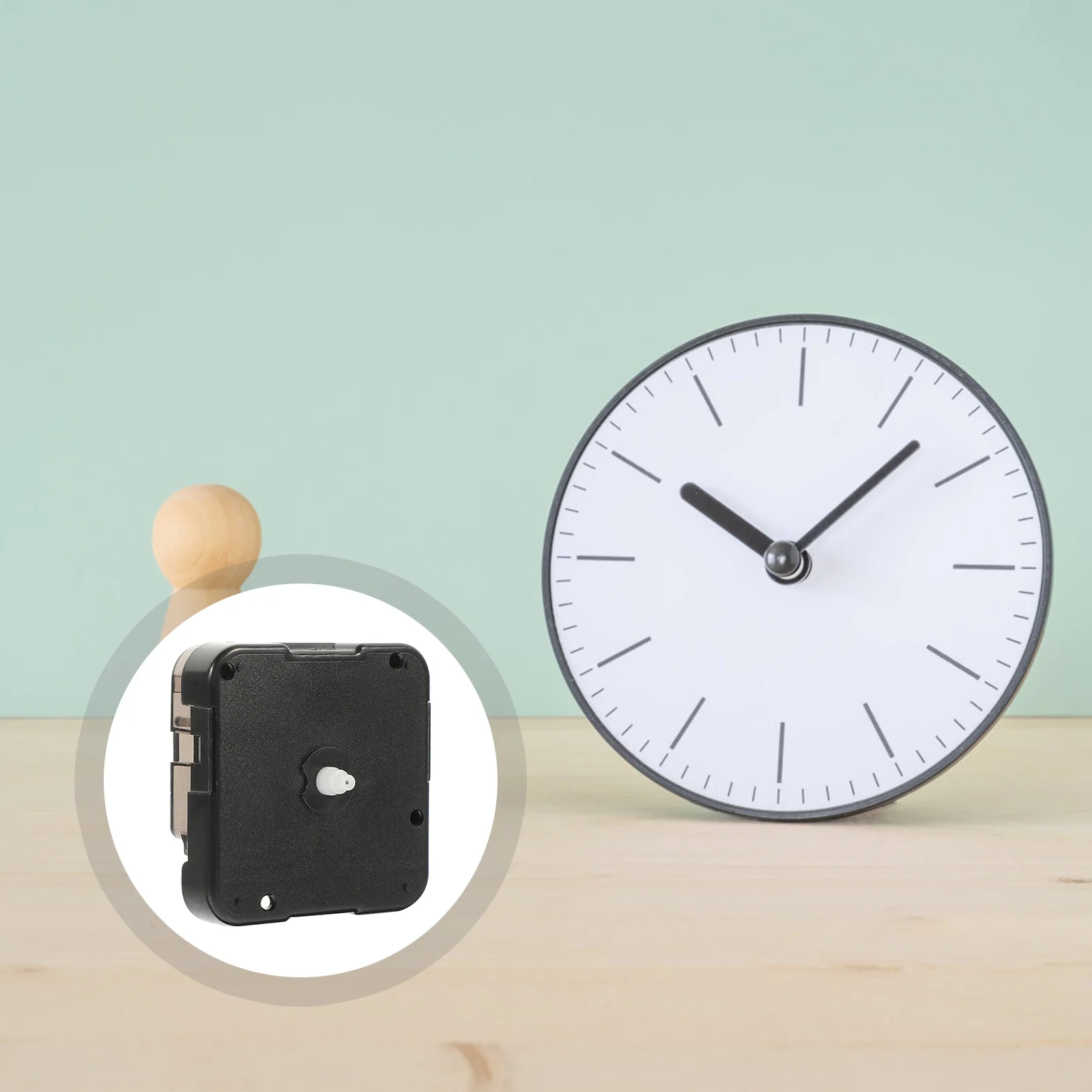 8Mm Shaft No Thread Silent Sweep Quartz Clock Movement Replacement Parts for Decor Diy Wall Clock Project Mechanism