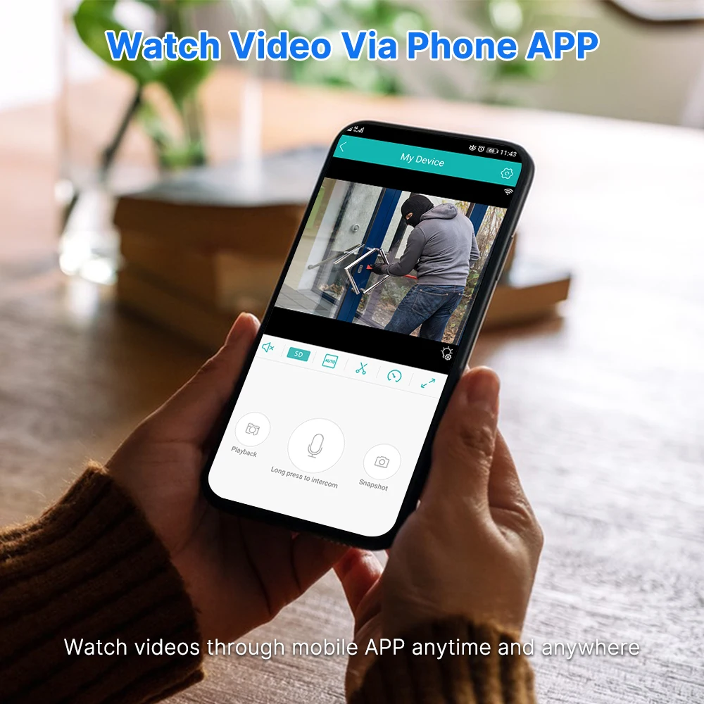 Hiseeu 4K 8MP Wifi PTZ Dual lens Camera Two-way voice AI Tracking Video Wireless Ip Surveillance Security Cameras 3