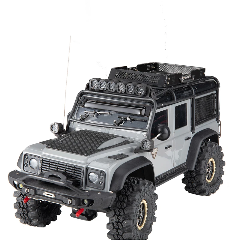 DJ RC카 1/18 1/24 T4M Xiaoqi SCX24 멀티 브래킷 범용 돔 라이트 바 라이트, 6 라이트 하이라이트 액세서리