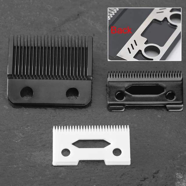 WAHFOX Groove Tooth Unique Design Pro 2 Holes Hair Trimmer Replacement