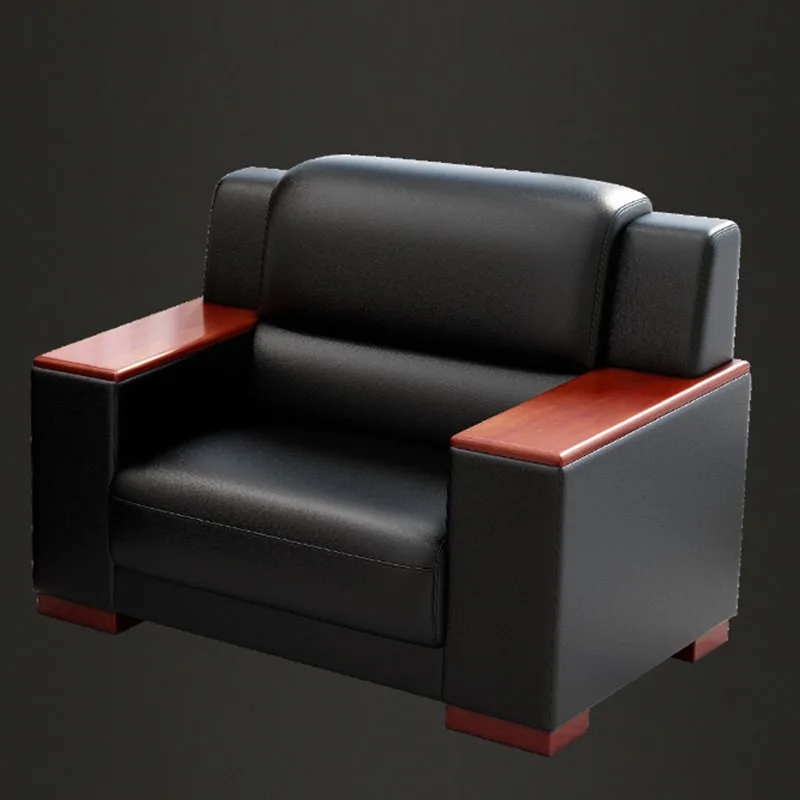 Accent Large Office Sofas Lounge Leather European Executive Office Sofas Reception Modernos Para Sala Furniture