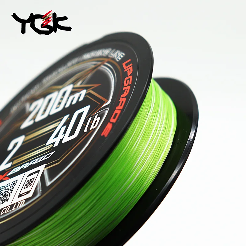 Original YGK X-BRAID UPGRADE X8 Fishing Line 8 strands Super QUAILTY 14LB 16LB 40LB 60LB 150M/200M Japan SEA Fishing PE Line 4