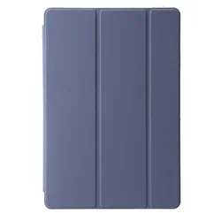Enhanced Trifold Acrylic Back Cover with Pen Holder for Tab S10 Lite (Lavender gray)