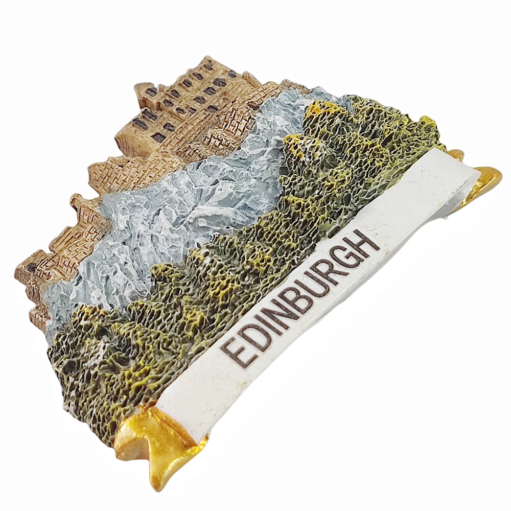 Magnetic fridge magnets magnetic sticker magnetic fridge stickers 3D Edinburgh Scotland Fridge Magnet Souvenir Gift Resin Refrigerator Magnetic Sticker Collection Home Decoration