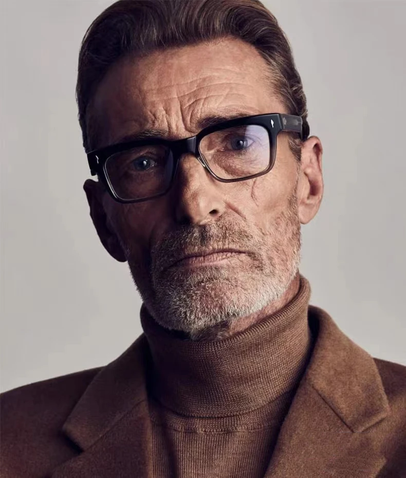 Photochromic Reading Glasses - Retro Square Frame Men’s Blue Light Blocking Eyewear