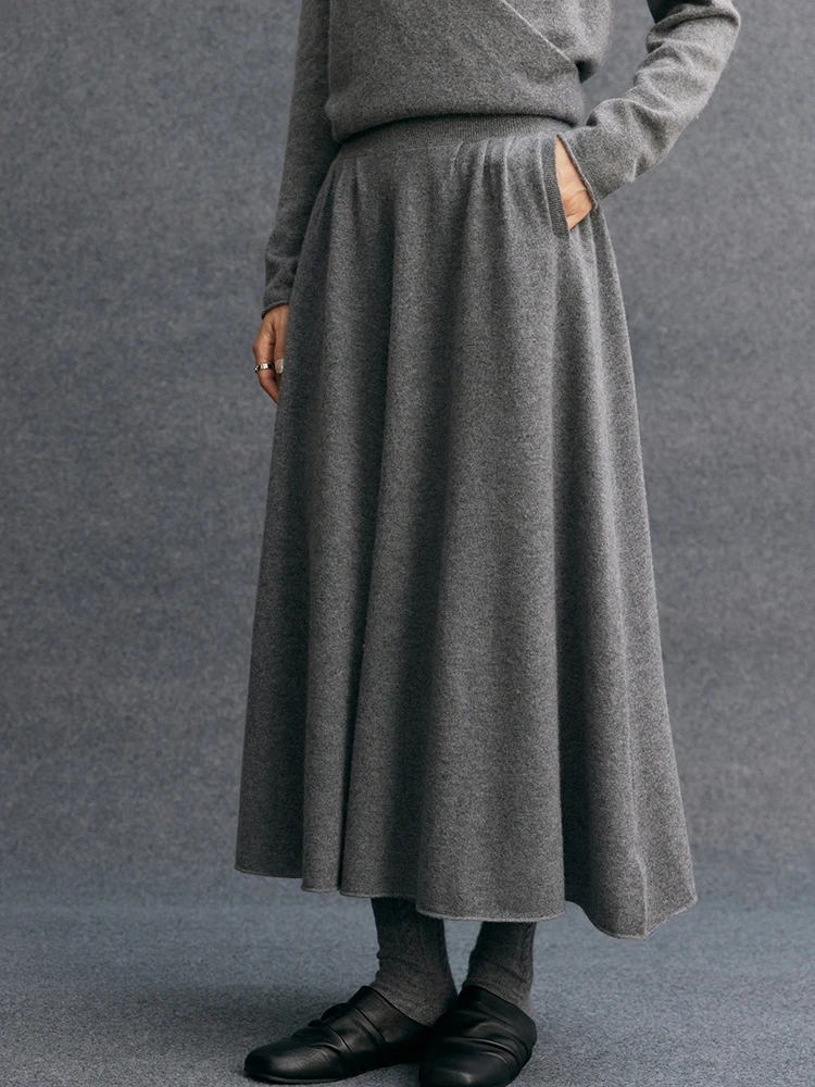 Cashmere Skirt Styling 4