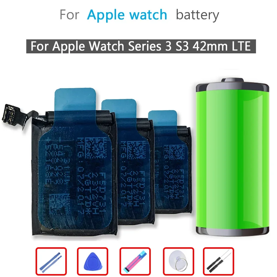 Batteria Per Apple Watch Iwatch Series 3 Series3 S3 S 3 38Mm 42Mm Lte Series 3 S3 38Mm 42Mm Gps Cellulare