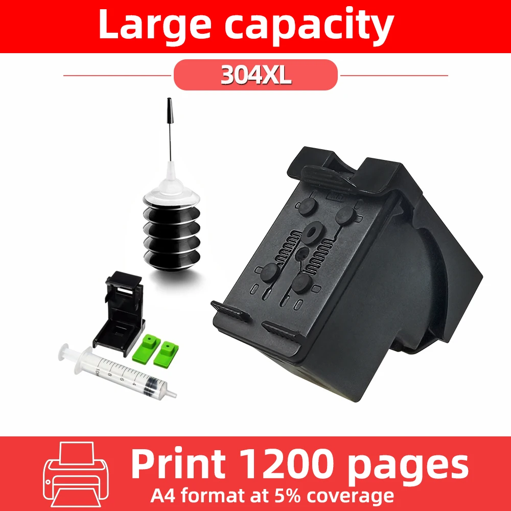 304XL Compatible for HP 304 Ink Cartridge Envy 2620 2630 2632 5030 5020  5032 3700 3720 3730 5010 5012 5014 5020 5030 Printer - AliExpress