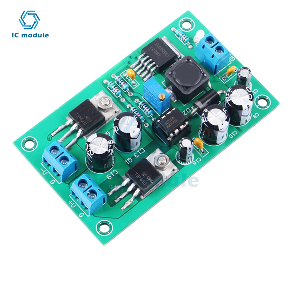 

DC5V-20V XL6009 Adjustable Voltage Regulator Power Module With One To Two Outputs ± 5V/6V/9V/12V/15V/18V