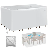 Patio Furniture Set Cover Heavy Duty Outdoor Sectional Sofa Set Covers Outdoor Table and Chair Set Covers Water Resistant Large 2