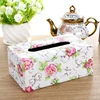 Continental Cortical Napkin Tissue Box, European, Living Room, Tea Hotel, Restaurant, Paper Pickbox 4