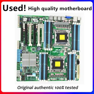 Для ASUS Z9PE-D16 б/у оригинал для Intel C602 Серверная материнская плата Socket LGA 2011 DDR3 X79 X79M материнская плата