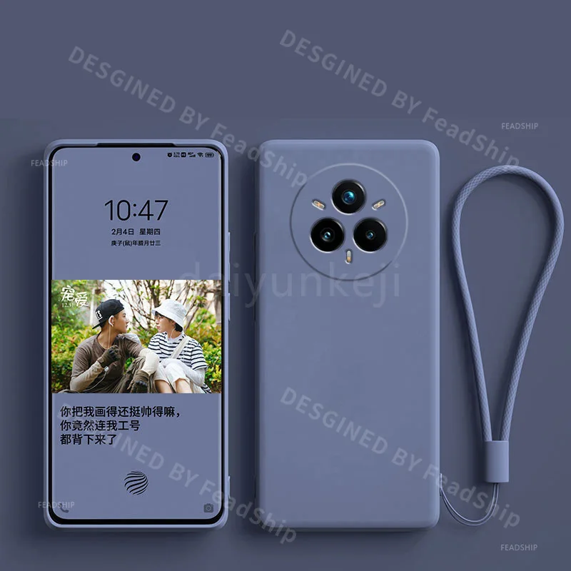 Luxury Silicone Protective Phone Case with Screen Film Protector