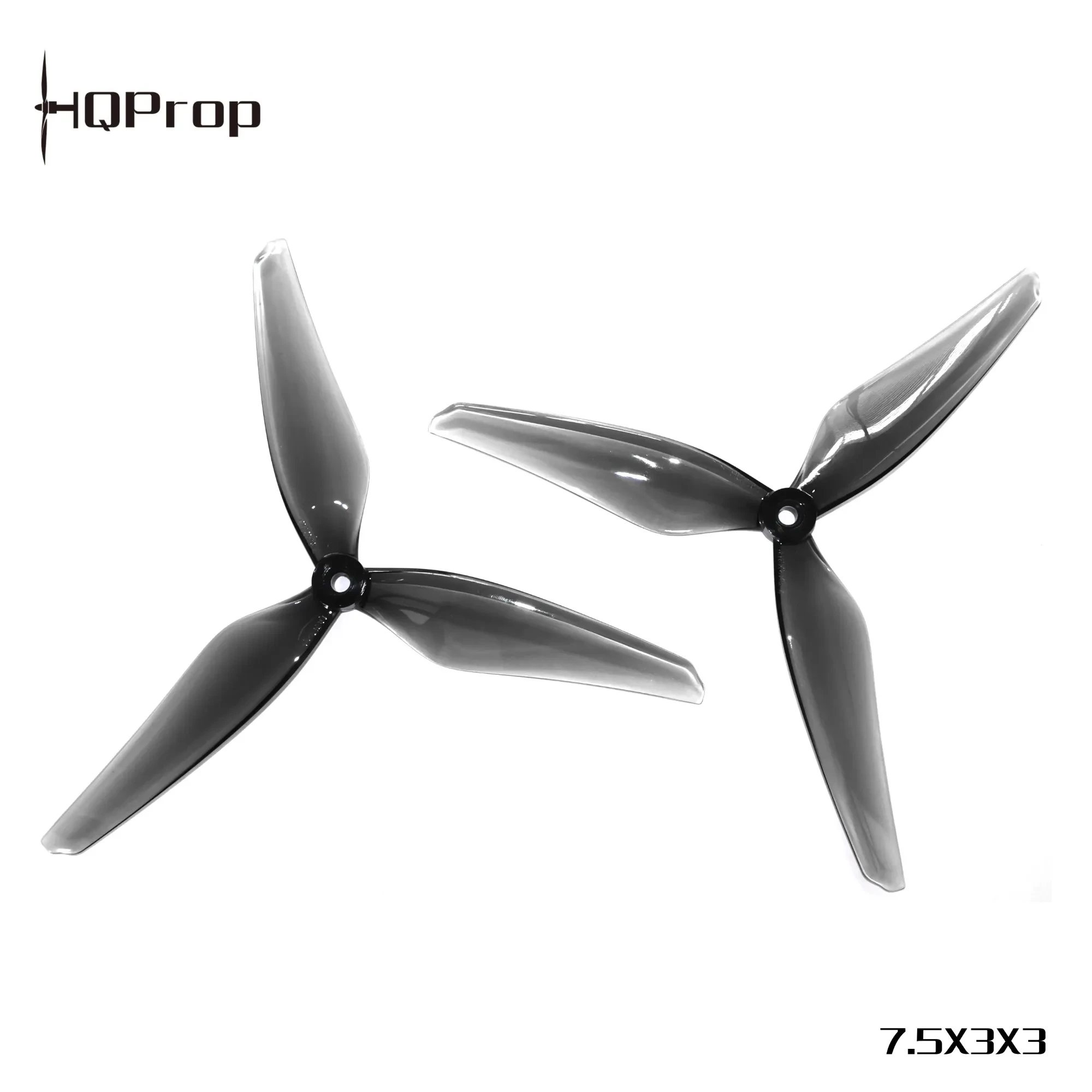 Hélice RC 7.5x3 3 pales Polycarbonate 10.9g pour drone avion